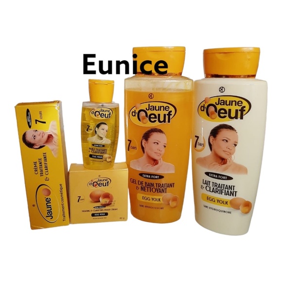 jaune d'oeuf Skincare Jaune Doeuf Egg Yolk Lotionshower Gel Face